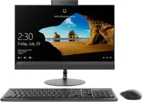 Lenovo AIO 520 22IKU (F0D500BTIN) Desktop (7th Gen Ci3/ 4GB/ 1TB/ FreeDOS/ 512MB Graph) - image 1