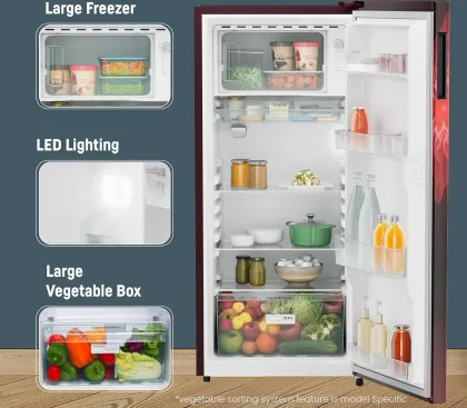Liebherr ‎‎DNPrmC 2001 202 L 3 Star Single Door Refrigerator