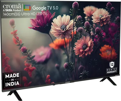 Croma CREL055UGL333850 55 inch Ultra HD 4K Smart LED TV