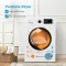 Midea MLE25H7BWW 4.4 cu ft Fully Automatic Front Load Dryer