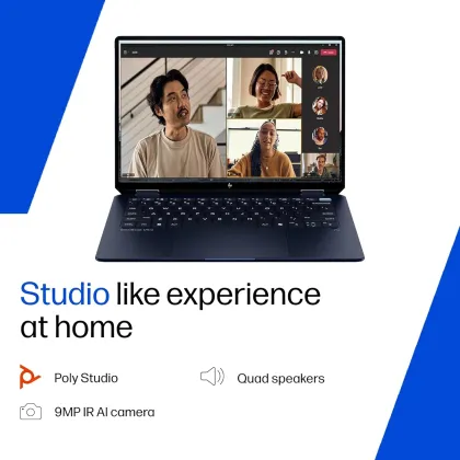 HP OmniBook Ultra Flip AI 14-fh0368tu 2 in 1 Laptop (Intel Core Ultra 9 288V/ 32GB RAM/ 1TB SSD/ WIn 11)