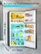 BLACK+DECKER BR1640KB 16.4 Cu Ft Double Door Refrigerator
