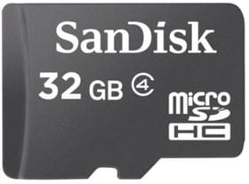 SanDisk Memory Card MicroSDHC 32GB Class 4