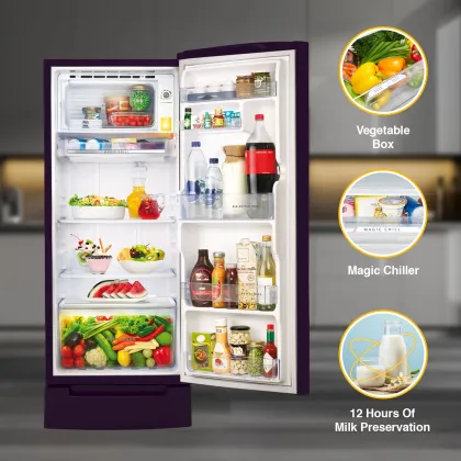 Whirlpool 215 IMPRO ROY 5S INV 192 L 5 Star Single Door Refrigerator