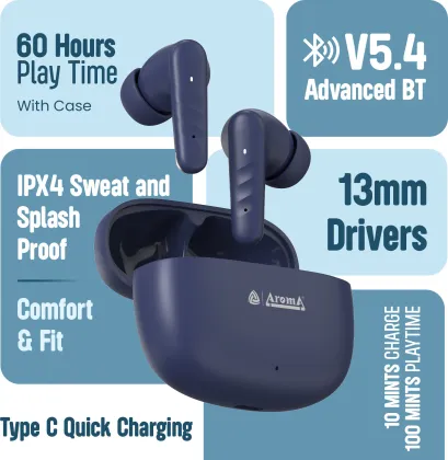 Aroma NB126 Berry True Wireless Earbuds