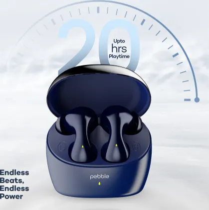 Pebble Wave Buds True Wireless Earbuds