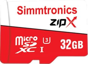 Simmtronics ZipX 32 GB Micro SDXC UHS-1 Memory Card