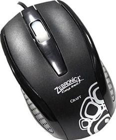 Zebronics ZEB - M109 CRAFT Wired Optical Mouse (USB 2.0)