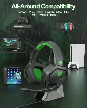 NUBWO N16 Wired Gaming Headphones