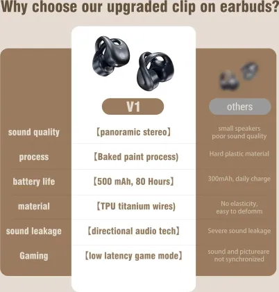 Edyell V1 Open True Wireless Earbuds