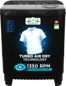 Motorola MTSA1105NNNDBL 11 kg Semi Automatic Washing Machine
