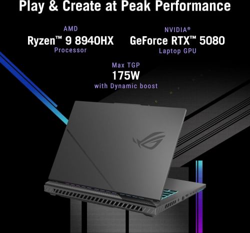 Asus ROG Strix G16 2026 G614PW-RV078WS Gaming Laptop (AMD Ryzen 9 8940HX/ 16GB/ 1TB SSD/ Win11/ 16GB RTX 5080 Graph)