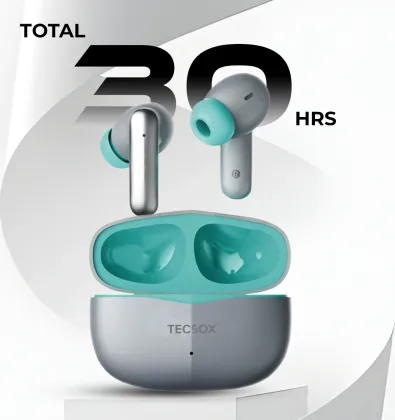 TecSox Pro 4 True Wireless Earbuds