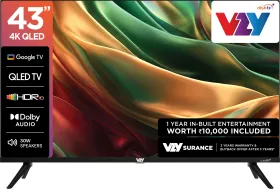 VZY A Series A43UHQG5X 43 inch Ultra HD 4K Smart QLED TV