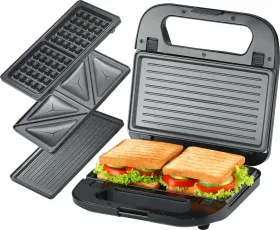 Butterfly Magnum 3 in 1 ‎TRIQSM0023 750W Sandwich Maker