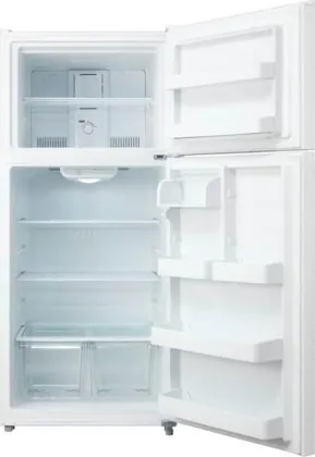 Midea MRT18S3AWW 18 Cu Ft Double Door Refrigerator