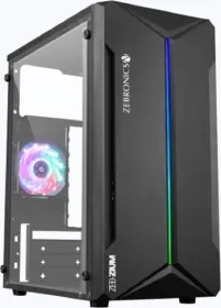 Zebronics ZIUM1 Tower PC (1st Gen Core i5/ 8 GB RAM/ 500 GB HDD/ 128 GB SSD/ Win 10)