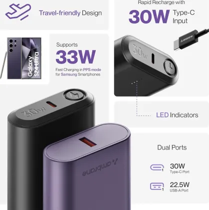 Ambrane PowerLit 30 10000 mAh Power Bank - image 4