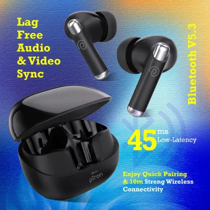 pTron Zenbuds Evo X5 True Wireless Earbuds