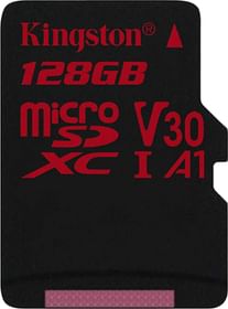Kingston Canvas React 128GB Micro SDXC UHS-I Class 10 Memory Card