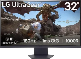 LG Ultragear 32GS60QC 32 inch Quad HD Curved Monitor
