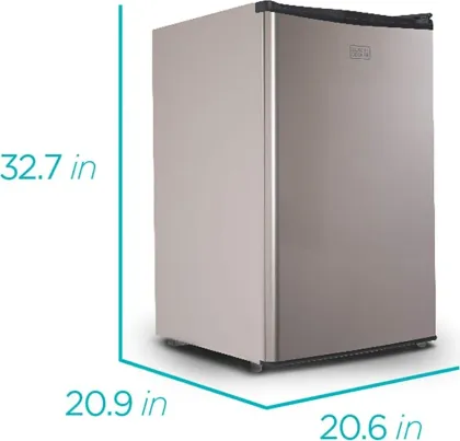 BLACK+DECKER BCRK43V 4.3 Cu Ft Single Door Mini Refrigerator