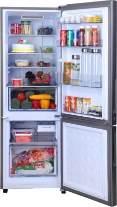 Haier HRB-2872BMS-P 237 L 2 Star Double Door Refrigerator
