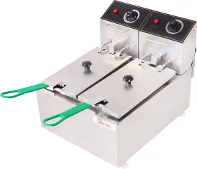 Kiran Double Pan 5 Liter Electric Deep Fryer