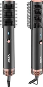 VGR V-490 2 in 1 Hot Air Hair Straightener Brush