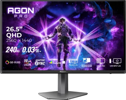 AOC AGON PRO AG276QZD2 26.7 inch Quad HD QD - OLED Gaming Monitor