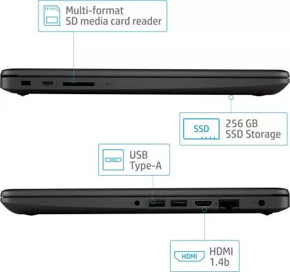 HP 14s-cf3047TU Laptop (10th Gen Core i3/ 4GB/ 256GB SSD/ Win10 Home)