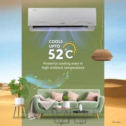 Lloyd GLS18I5KWFGR 1.5 Ton 4 Star 2026 Inverter Split AC