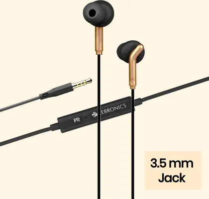 Zebronics ZEB-Bro Wired Earphones