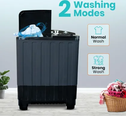 Power Guard PG75WM-BKGY 7.5 Kg Semi Automatic Washing Machine