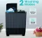 Power Guard PG75WM-BKGY 7.5 Kg Semi Automatic Washing Machine