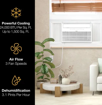 Whirlpool WHAW-241IN 24000 BTU 230V Window AC
