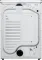LG DLEX5500W 7.4 cu ft Fully Automatic Front Load Dryer