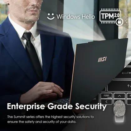 MSI Summit 13 AI A2VMTG-017US Laptop (Intel Core Ultra 7-258V/ 32GB / 2TB SSD/ Win 11 Pro)