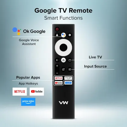 VW VW32 Pro Series 32 inch HD Ready Smart QLED TV (VW32GQ1)