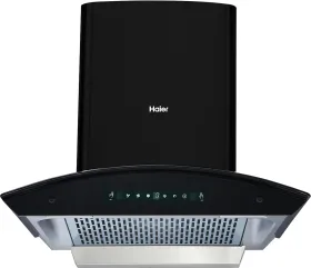 Haier Glass Shaped Hood 60 cm Auto Clean Chimney