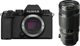 Fujifilm X-S10 26MP Mirrorless Camera with XF 50-140mm F/2.8 R LM OIS Lens