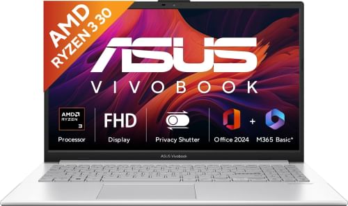 Asus Vivobook Go 15 2026 E1504FA-BQ5489WS Laptop (AMD Ryzen 3 30/ 8GB/ 256GB SSD/ Win11 Home)