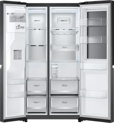 LG GL-X257AMC3 630 L 3 Star Side By Side Refrigerator