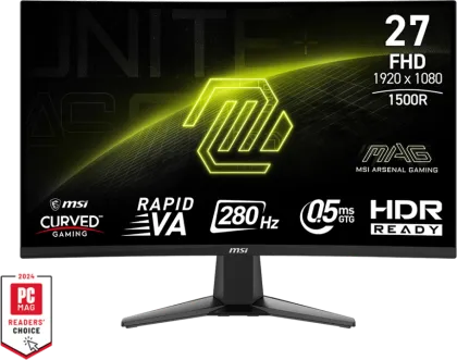 MSI MAG 276CXF 27 Inch Full HD Curved Gaming Monitor