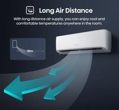 Hisense AS-18TR4RXSCA00 1.5 Ton 3 Star 2026 Inverter Split AC