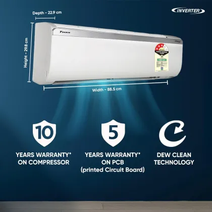 Daikin MTKL50XV16 1.5 Ton 3 Star 2026 Inverter Split AC