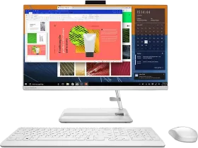 Lenovo IdeaCentre AIO 3 F0G100H5IN AIO Desktop (AMD Ryzen 7 5700U/ 8GB/ 512GB SSD/ Win11 Home) - image 1