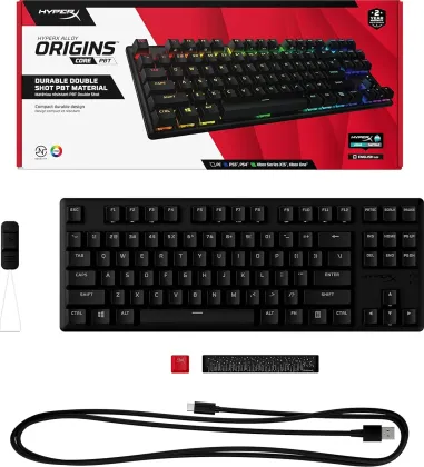HyperX Alloy Origins Core PBT HX Aqua Gaming Keyboard - image 6