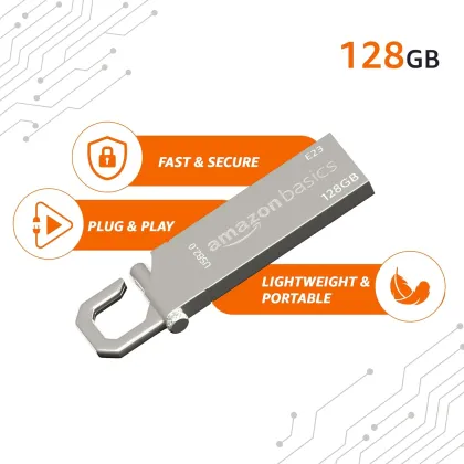 Amazon Basics E23 128 GB USB 2.0 Flash Drive - image 3