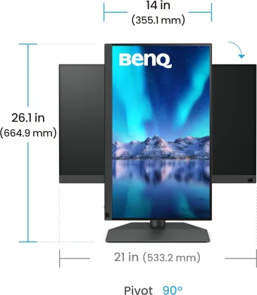 BenQ SW242Q 24 inch WQXGA Monitor
